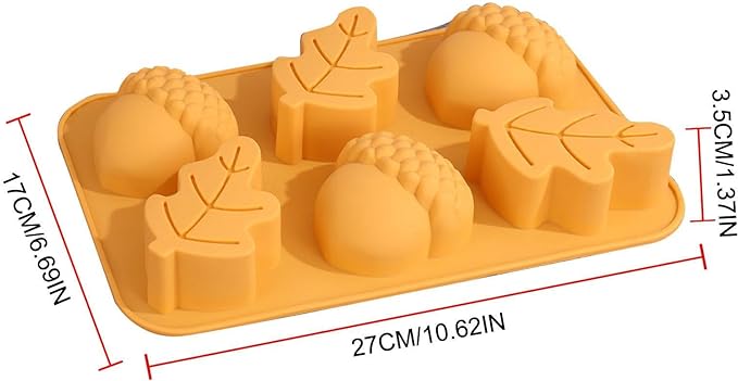 Molde para 6 mini bizcochos