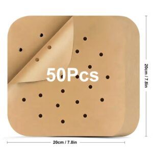 50 unidades papel freidora