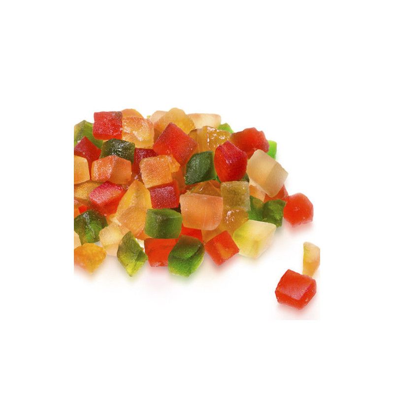 Fruta confitada en cubitos - Helios