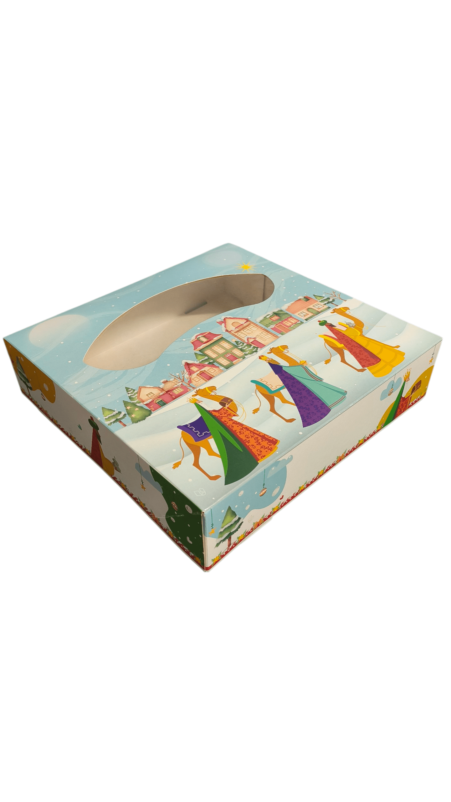 Caja de Roscón de Reyes 33x33